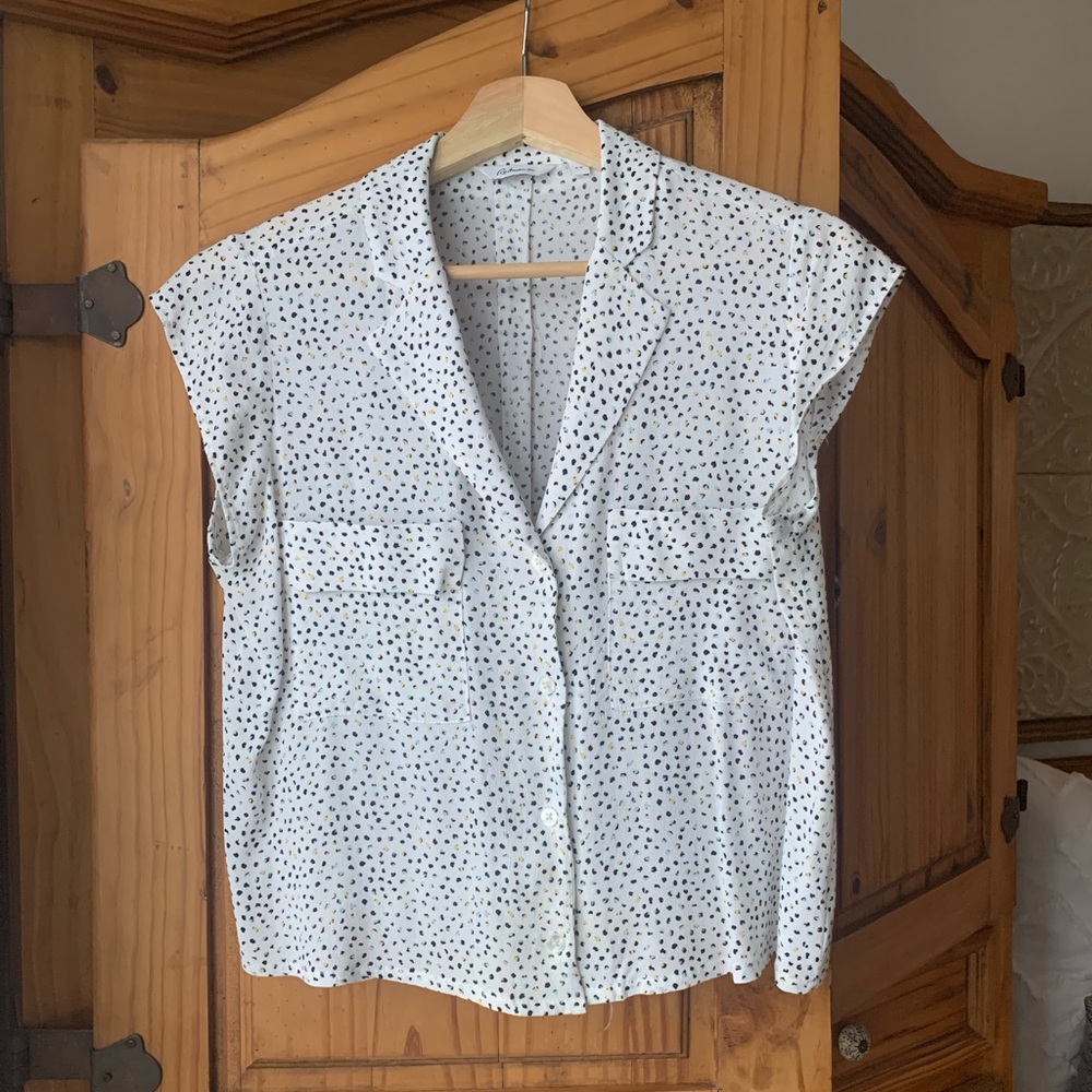 Reitmans Polka Dot Blouse